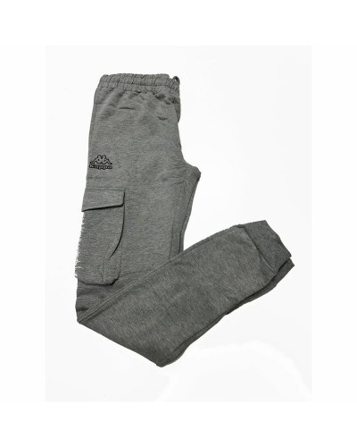 Kappa Pantalon Homme 8031Pf0044 Gris Foncé - Sport & Décontracté
