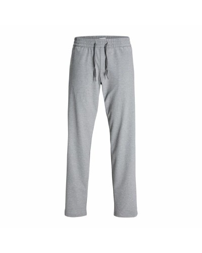 Jack & Jones Herren Jogginghose Grau Pierre - Stkane Baumwollfleece - Casual
