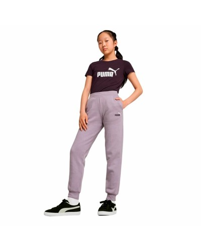 Pantaloni Tuta Bambino Puma Essentials Viola | Cotone Felpato, Sport & Tempo Libero
