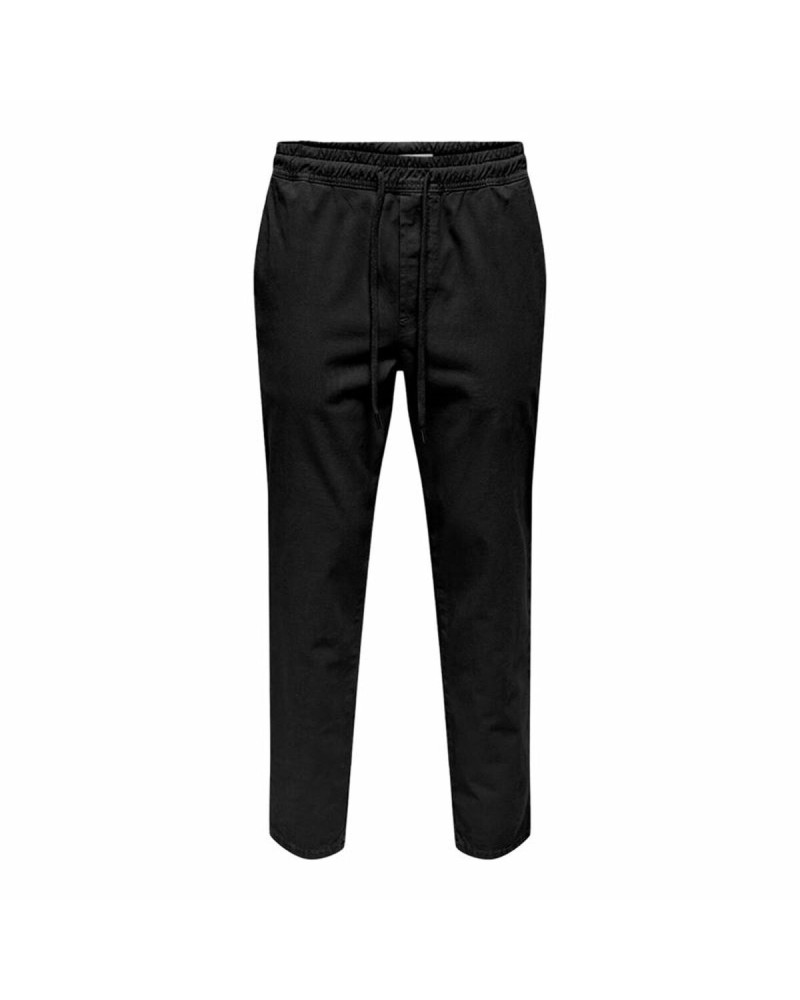 Adult's Tracksuit Bottoms Only & Sons Onslinus Taper 0183 Black Men