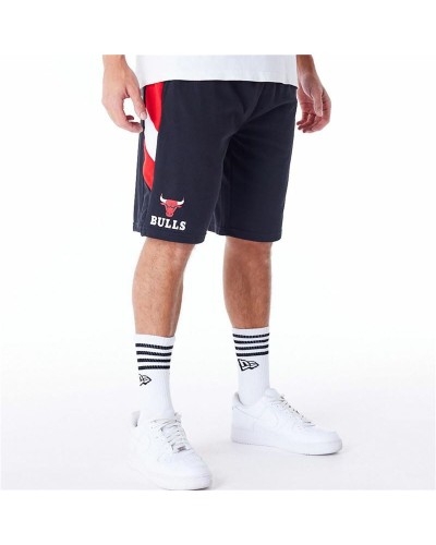 New Era NBA Chicago Bulls Shorts Schwarz - Sport & Freizeit
