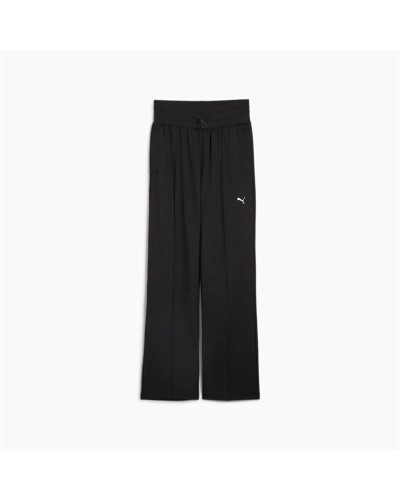 Puma Cloudspun Negro: Pantalones Deportivos Mujer Cintura Alta & Suaves
