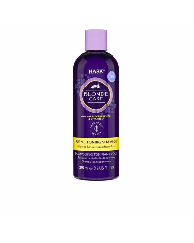 HASK Blonde Care Shampoo Neutralizzante Colore - Capelli Biondi 355ml
