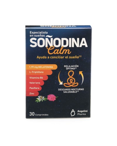 Kosttillskott för sömnproblem Natura Essenziale Soñodina Calm Melatonin 30 antal