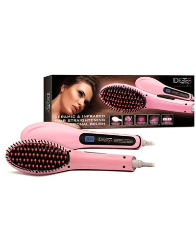 Id Brosse Thermique Professionnelle Antistatique Italienne pour Cheveux
