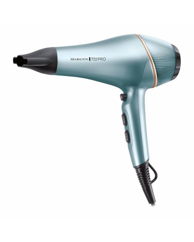 Remington Sèche-cheveux Ions 2200W - Bleu, Puissant & Antistatique
