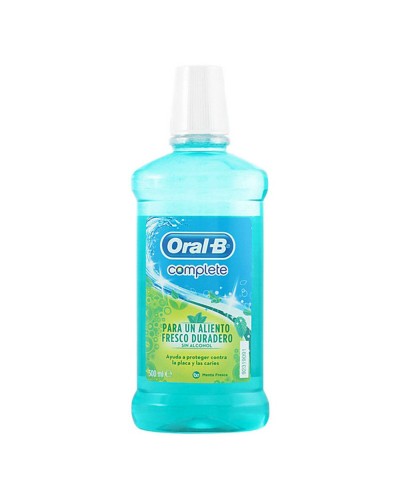 Oral-B Complete Bain de Bouche 500ml - Protection Complète Gencives & Haleine Fraîche
