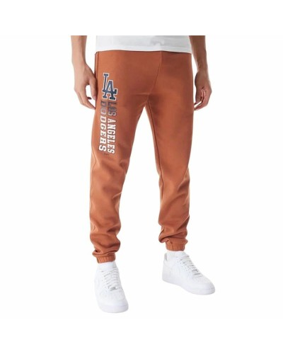 New Era Pantalon LA Dodgers Marron Adulte - Décontracté Sportif
