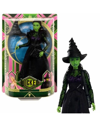 Mattel Poupée Elphaba Wicked, Personnage de Film, Jouet pour Enfant
