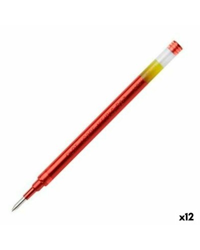 Navulling voor balpen Pilot G2 0,4 mm Rood (12 Stuks)