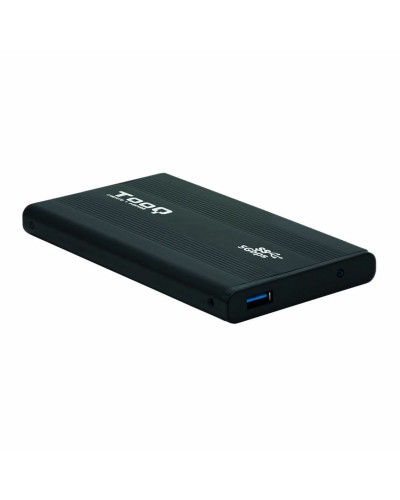 Hårddiskkabinett TooQ TQE-2524B 2.5" HD SATA III USB 3.0 Svart 2,5"