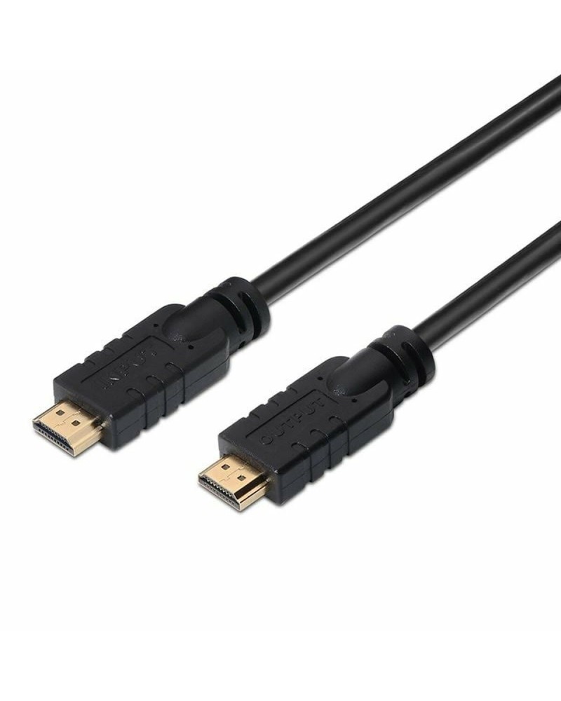 HDMI Cable Aisens A119-0104 Black 20 m