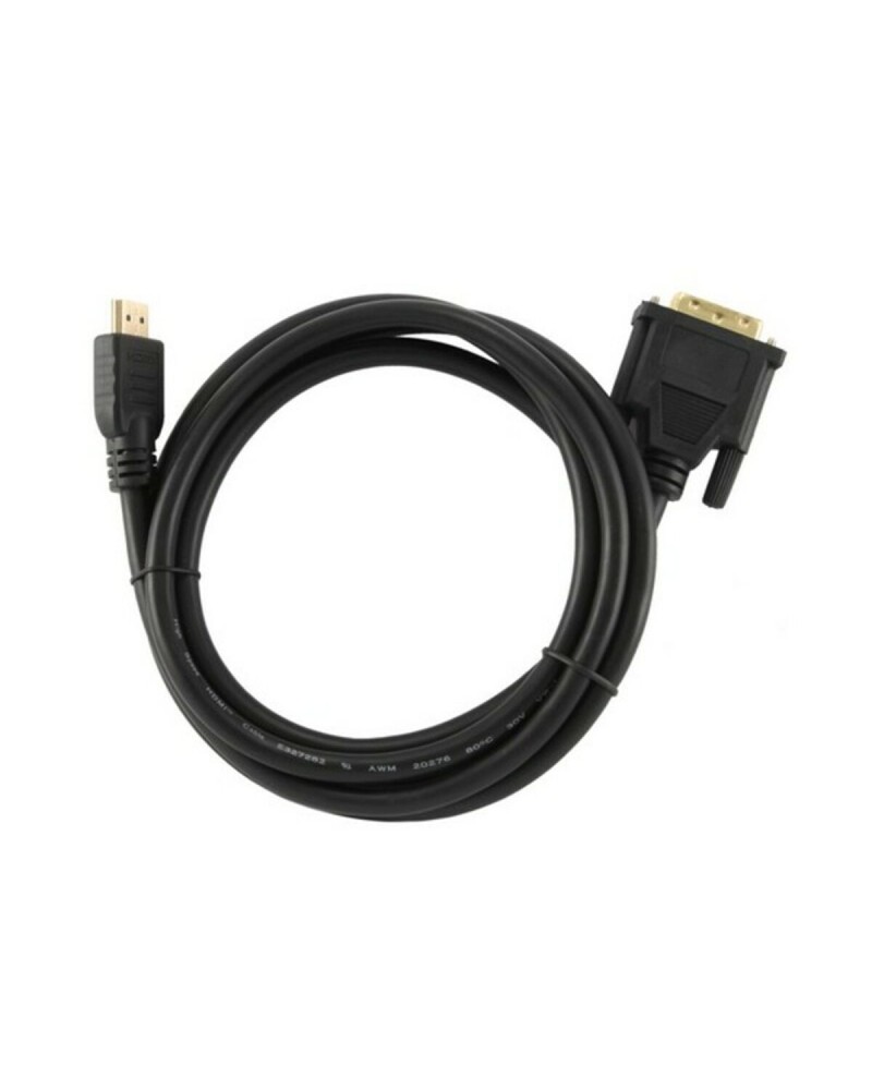 Kabel HDMI till DVI GEMBIRD CC-HDMI-DVI-6 1,8 m Svart