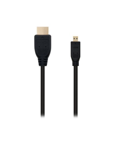 HDMI - Micro-HDMI kaapeli NANOCABLE 10.15.3501 Musta (0,8 m)