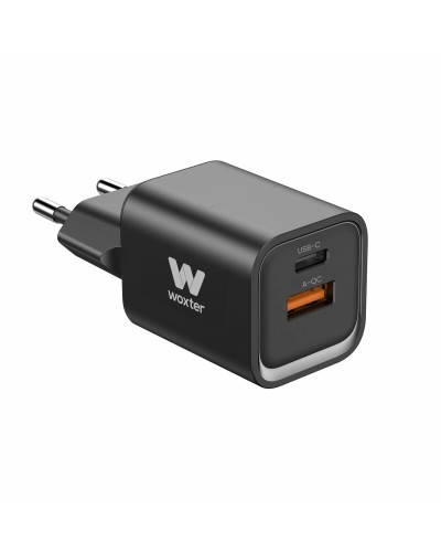 Woxter Chargeur Mural PD+QC 3.0 Charge Rapide USB-C/A Universel
