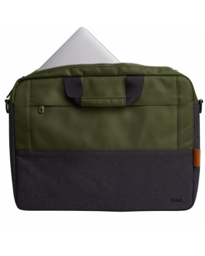 Trust Laptop Bag 16" Green - Lightweight & Durable Laptop Case

