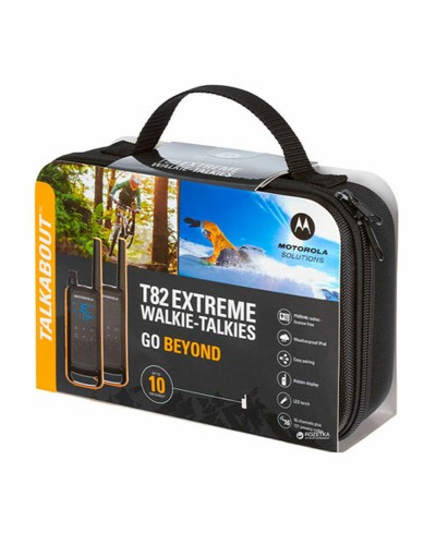 Motorola T82 Extreme: Waterproof Walkie Talkies, 2-Piece Set
