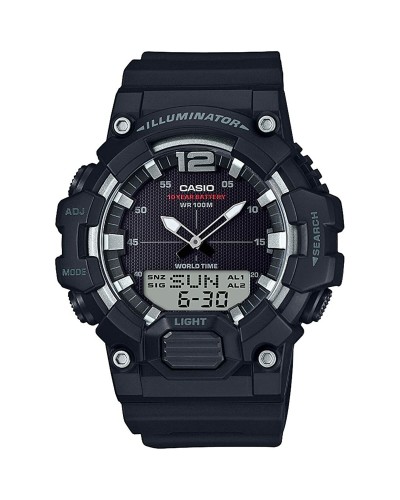 Horloge Heren Casio ILLUMINATOR Black (Ø 53 mm)