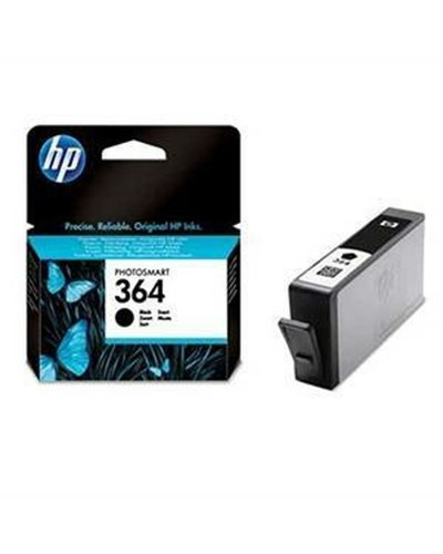 HP 364 Cartucho de Tinta Original Negro - Impresión de Calidad
