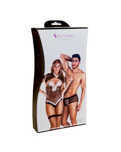 S Pleasures Costume Erotico Donna - Taglia Unica - Sensuale & Provocante

