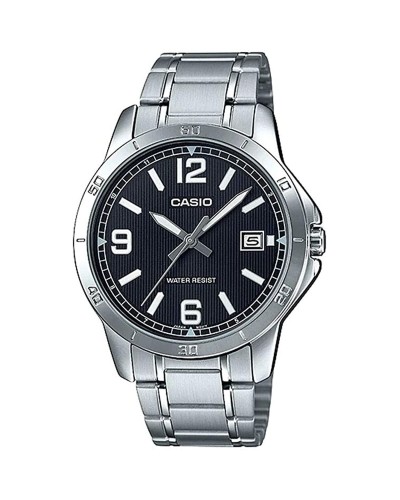 Casio Collection Montre Homme Noir Argenté (41.5mm) - Style Décontracté

