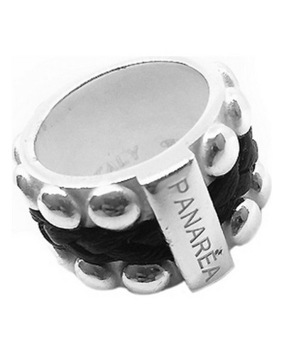 Anillo Mujer Panarea Plata 925 Esmalte Azul - Joya Hecha en Italia
