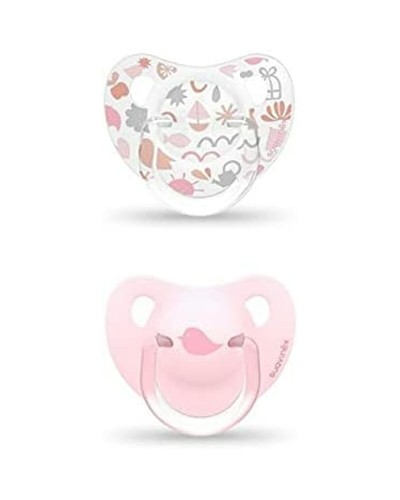 Suavinex Succhietto 0-6 Mesi Silicone Morbido - Set 2 Unità
