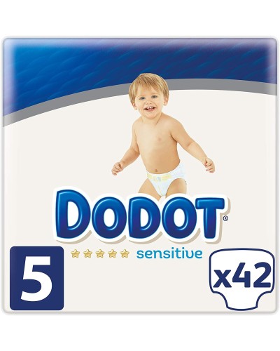 Engångsblöjor Sensitive T5 11-16 kg Dodot (42 pcs)