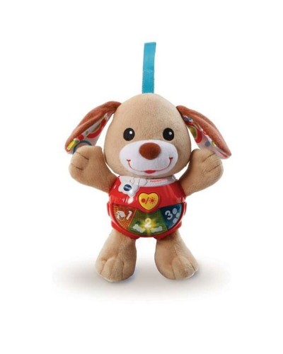 VTech Perrito Achuchable: Peluche Interactivo Educativo para Bebés

