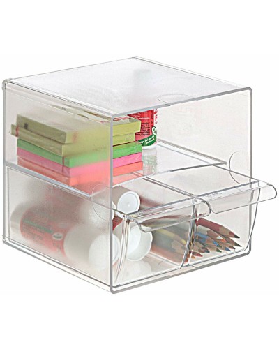 Multi-Functionele Organiser Archivo 2000 Transparant 19 x 15 x 15 cm