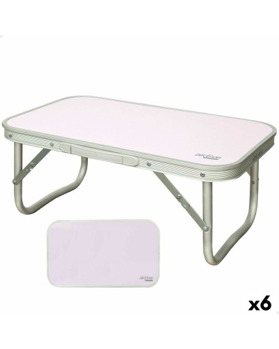 Active Folding Table Mauve - 56x24x34 cm - 6 Piece Set - Camping
