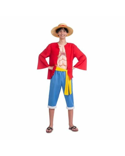 Kostüm Luffy One Piece Erwachsene Größe S - My Other Me - Anime Cosplay
