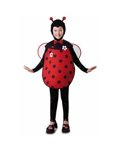 My Other Me Ladybug Costume for Children 7-9 Years Old - Carnival Disguise

