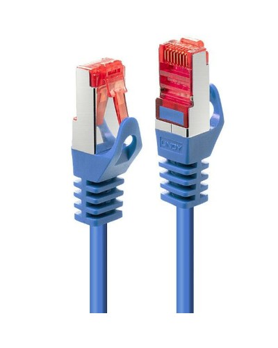 Stevige FTP-netwerkkabel categorie 6 LINDY 47351 Blauw 50 cm 1 Stuks