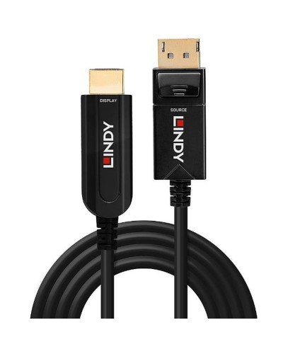 DisplayPort-kaapeli LINDY 38491 20 m Musta