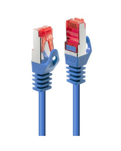 LINDY Cat.6 FTP Solid Core Network Cable - 1m Blue - High Speed Data
