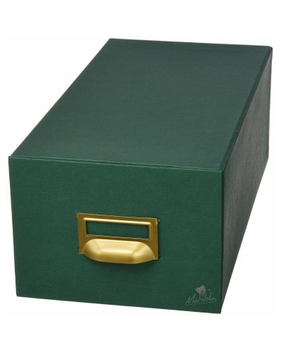 Clasificador Mariola Verde, 18x12,5x35cm, Cartón
