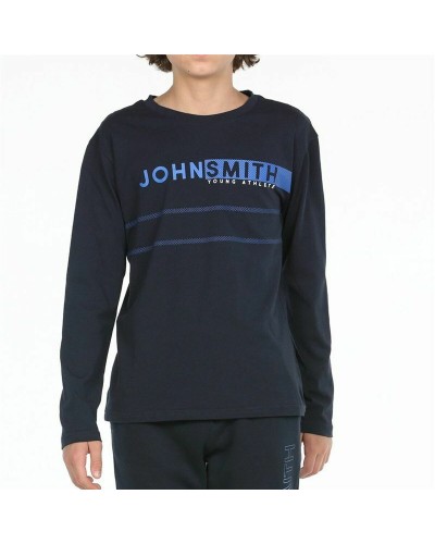 John Smith Maglia Maniche Lunghe Bambino - Blu Navy - Cotone Morbido Comfort
