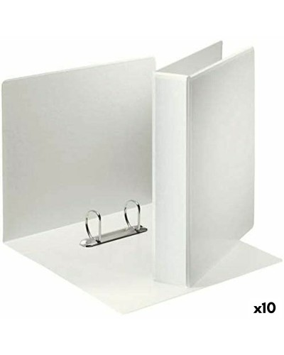 Raccoglitore ad anelli Esselte A4 bianco (10 pz) con chiusura sicura