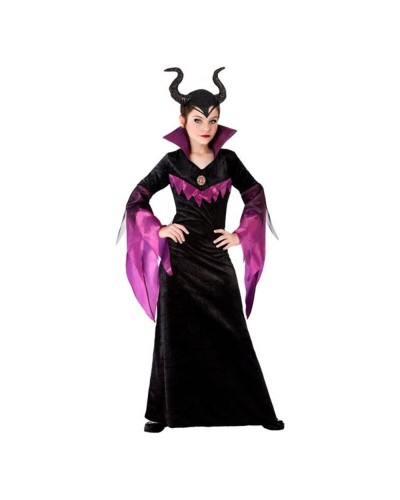 Costume Bambina Regina Malvagia - Vestito Halloween Cosplay 3-6 Anni
