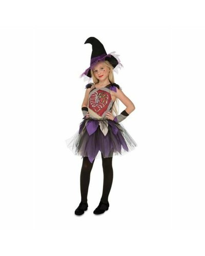 Mon Autre Moi Déguisement Sorcière Squelette Enfant - Halloween, Taille [Spécifier la Taille]
