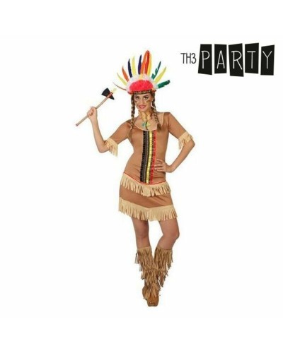 Indianer Kostüm Erwachsene Th3 Party - Braun, 1 Stück - Verkleidung
