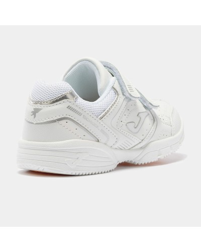 Joma Sport School JR 2102: Scarpe Sportive Bambino Bianco, Ideali per la Scuola
