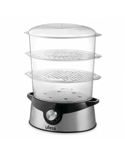 UFESA CV4000 Vaporiera Acciaio Inox - Cottura a Vapore Sana e Veloce
