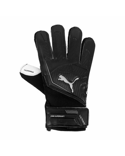 Puma Ultra Play RC: Guantes de Portero Negro Adulto - Agarre y Resistencia
