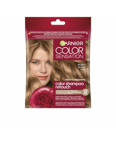 Shampoo Dye Garnier COLOR SENSATION Nº 7.0 Blonde Semi-permanent
