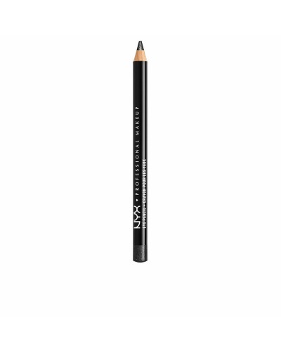 NYX Slim Eye Pencil Black Shimmer - Lápiz de Ojos Negro Brillante 1.2g
