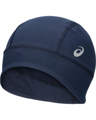 Bonnet d'hiver Asics Winter Run Bleu Foncé - Thermique, Respirant Sport Course
