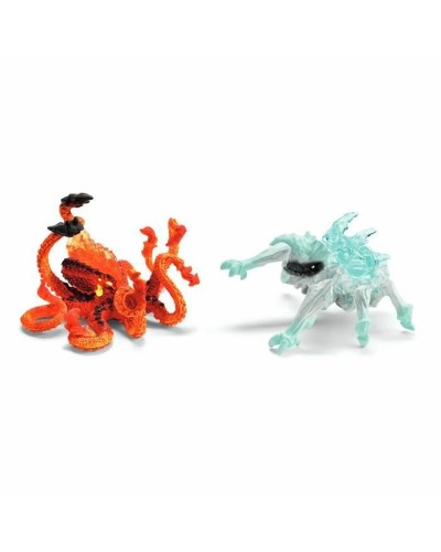 Schleich Lava Octopus & Ice Bug Duo - Dollhouse Accessories
