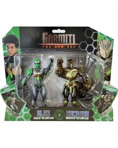 Gormiti Playset Glen and Rockard - Action Figure 15 cm - Kids Toy
